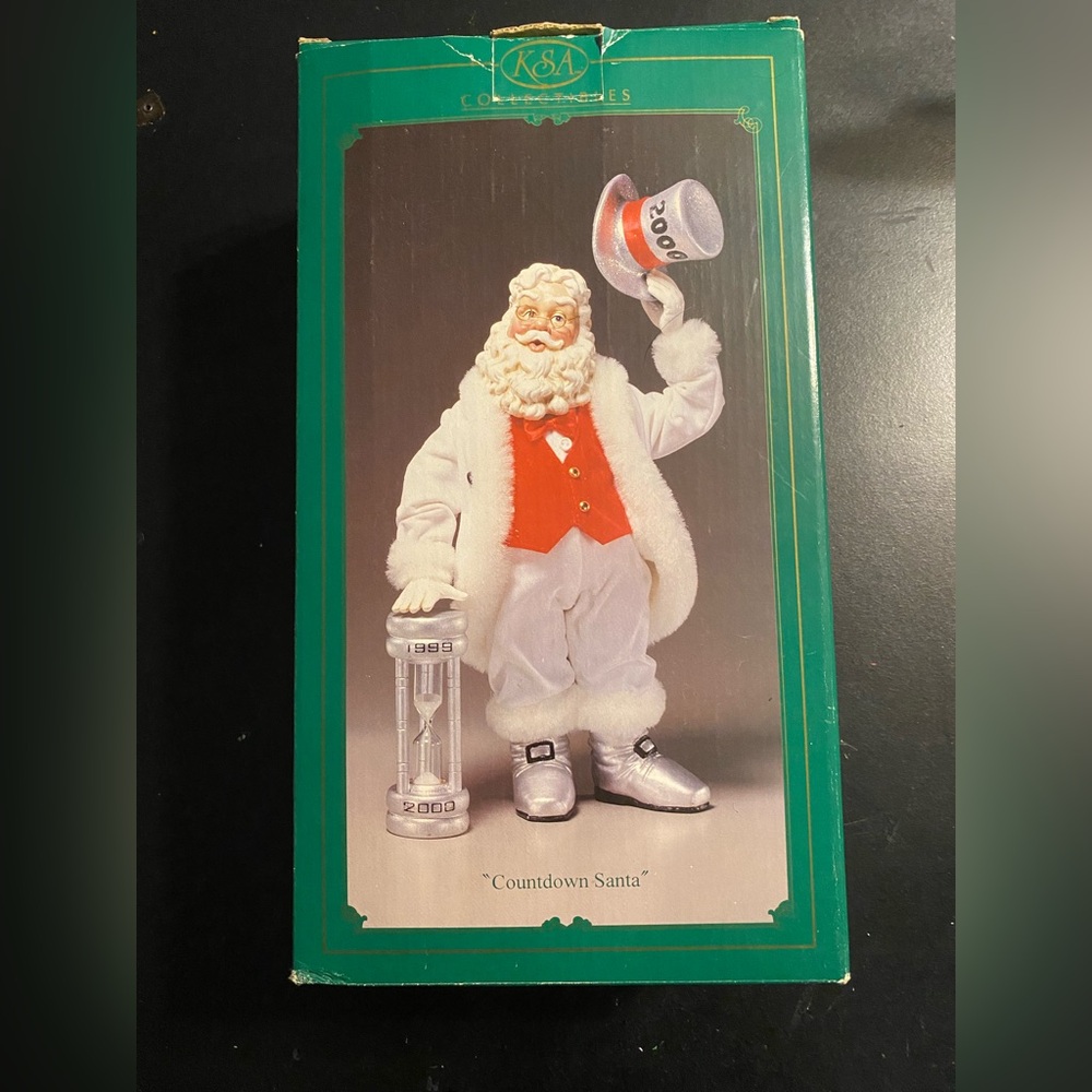 Kurt S Adler Fabriche “Countdown Santa”